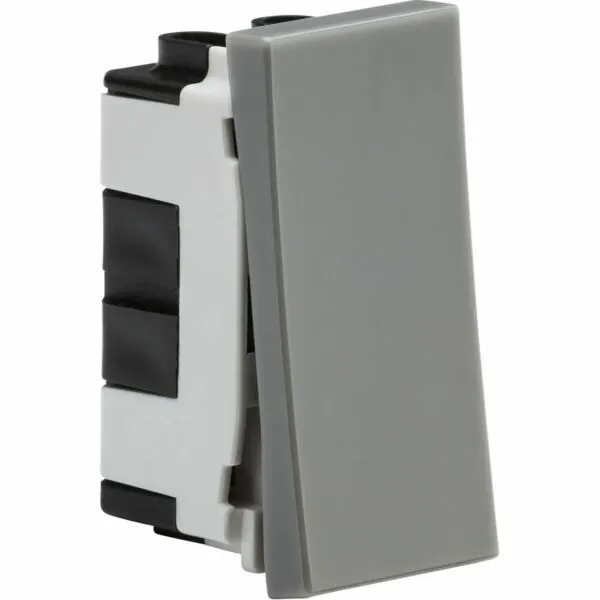 20AX 1G Intermediate Modular Switch (25x50mm) - Grey