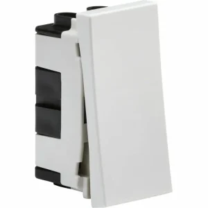 20AX 1G Intermediate Modular Switch (25x50mm) - White