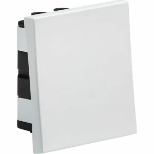 20AX 1G Intermediate Modular Wide Rocker Switch (50x50mm) - White