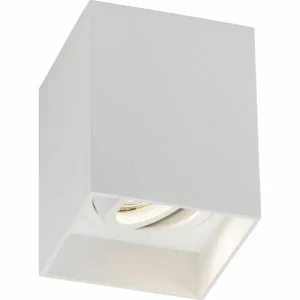 Knightsbridge Oran Surface Tilt Square Downlight White