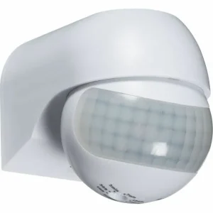 IP44 180° Mini PIR Sensor - White