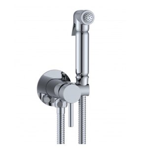 Manual Douche Pack, Round-Concealed All In One