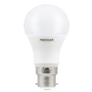 PBC12CW/DIM LED GLS Lamp 12W - Dimmable - BC (B22) Lamp Base - Opal Diffuser -
