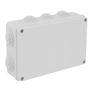 PE643K Moulded Enclosure 150 X 110 X 75mm IP55 Light Grey
