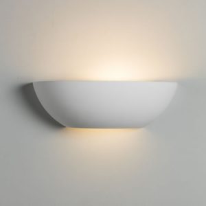 PWL7 230V E14 40W Up and Down Plaster Wall Light