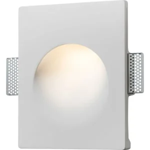 230V GU10 35W Recessed Round Plaster Wall Light