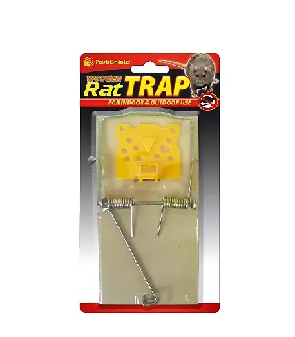 PS1001A Pestshield Wooden Mouse Trap