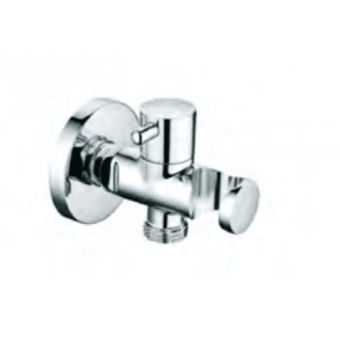 RAVH Round On/Off Douche Valve With Holder