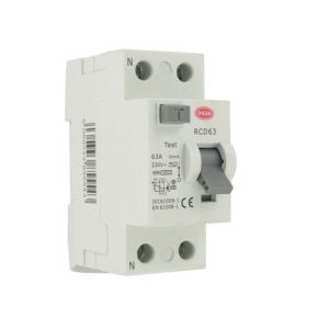 RCD63 63A 30mA RCD 1P + N2 RCD Type AC