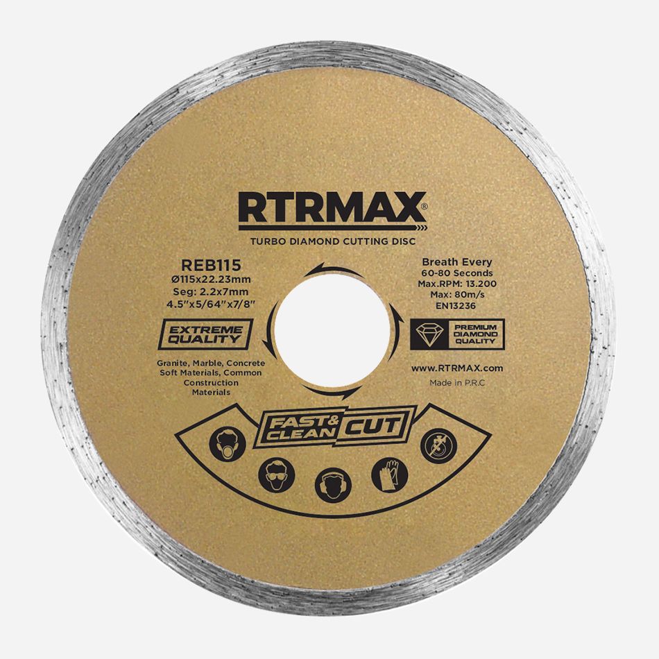 115 X 22.23mm Wet Diamond Cutting Disc