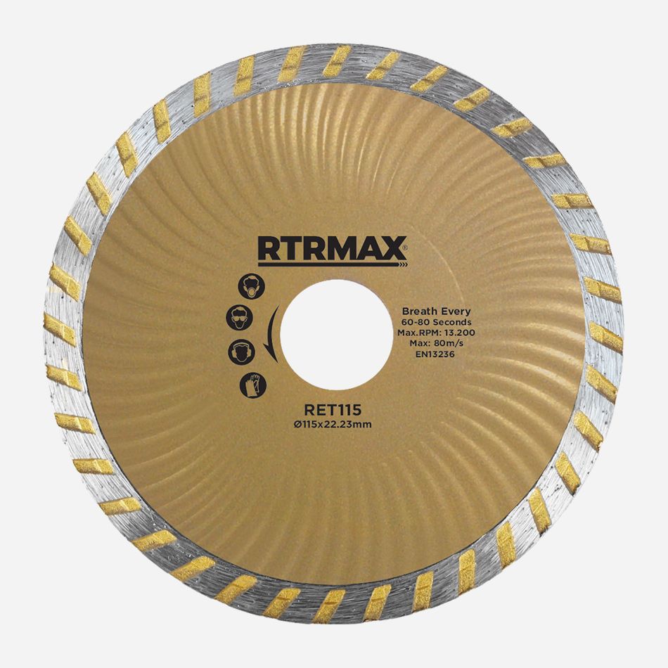 115mm Turbo Diamond Cutting Disc Wave Type