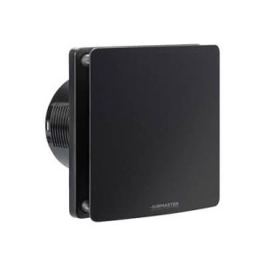 RFP4THB 4" Decorative Extractor Fan with Timer Panel & Humidistat - Matt Black