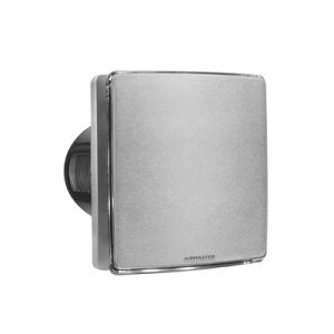 4 Inch Decorative Extractor Fan With Timer- Stainless Steel
