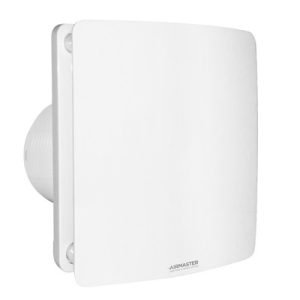6 inch Decorative Extractor Fan With Timer - White