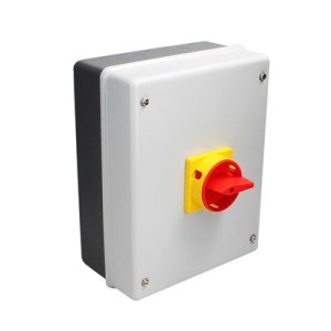 RS1004SE 100A 3P + 1Aux Rotary Isolator 415V