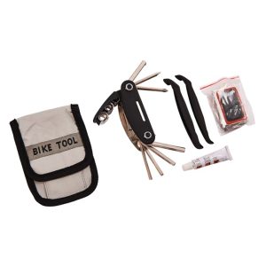 Bicycle repair tool and puncture repair kit