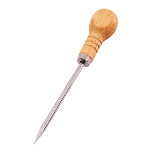100mm (4") Bradawl with wooden handle