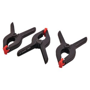 3 Piece 150mm (6") plastic clamp set