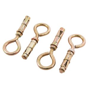 S5970 4 Piece 10mm Closed Hook Bolts