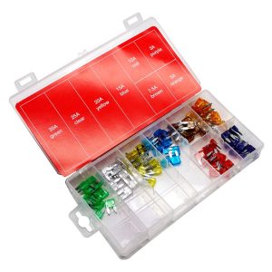 96 Piece mini blade auto fuse kit