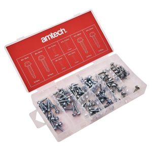 120 Piece self-drilling screw set