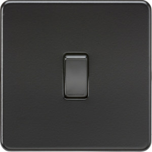 10AX 1G Intermediate Switch - Matt Black