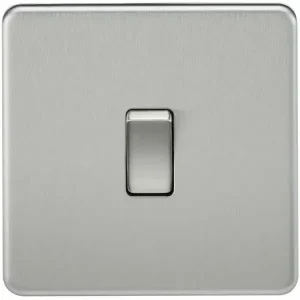 SF1200BC 10AX 1G Intermediate Switch - Brushed Chrome
