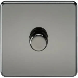 1G 2-Way 10-200W (5-150W LED) Intelligent Dimmer - Black Nickel