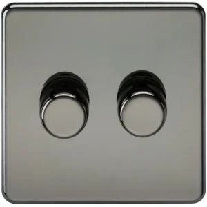 2G 2-Way 10-200W (5-150W LED) Intelligent Dimmer -Black Nickel