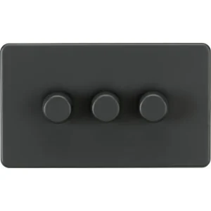 SF2193AT 3G 2-Way 10-200W (5-150W LED) Intelligent Dimmer - Anthracite