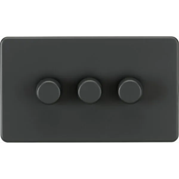 SF2193AT 3G 2-Way 10-200W (5-150W LED) Intelligent Dimmer - Anthracite