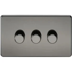 3G 2-Way 10-200W (5-150W LED) Intelligent Dimmer - Black Nickel
