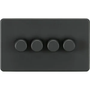 SF2194AT 4G 2-Way 10-200W (5-150W LED) Intelligent Dimmer - Anthracite