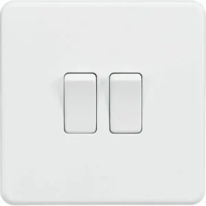 SF3000MW 10AX 2G 2-Way Switch - Matt White