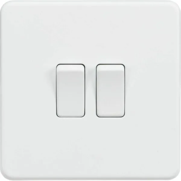 SF3000MW 10AX 2G 2-Way Switch - Matt White