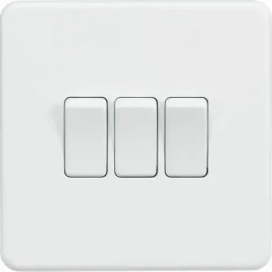 SF4000MW 10AX 3G 2-Way Switch - Matt White