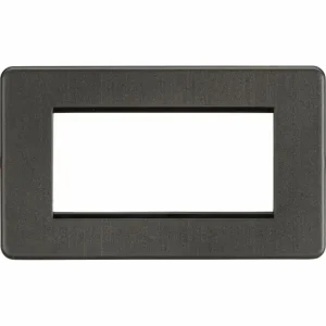 SF4GSB 4G Modular Faceplate - Smoked Bronze