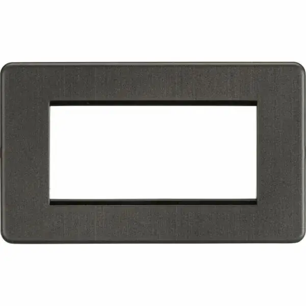 SF4GSB 4G Modular Faceplate - Smoked Bronze