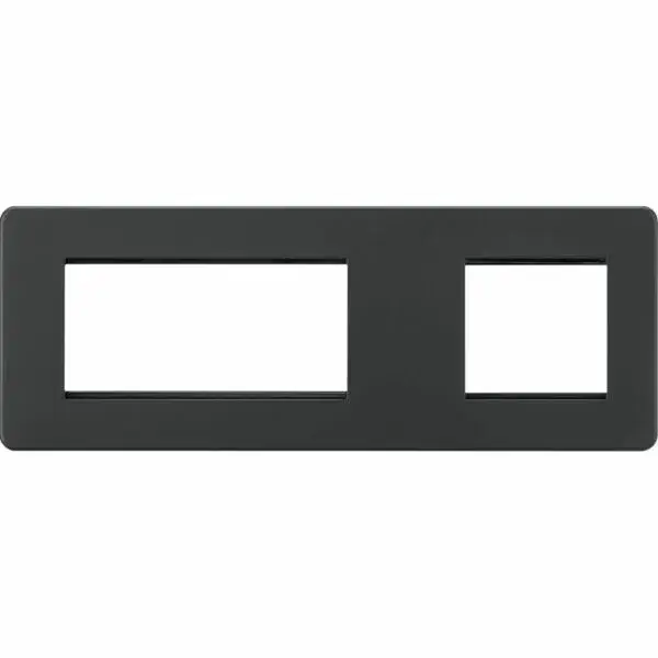 SF6GAT 6G Modular Faceplate (2G + 4G) - Anthracite