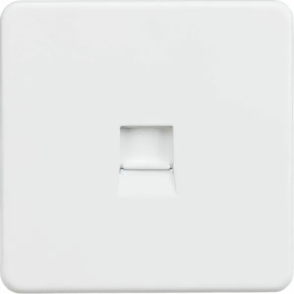 SF7400 Telephone Extension Socket - Matt White