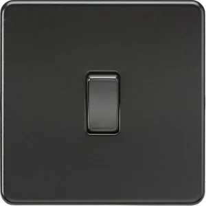 20A 1G DP Switch - Matt Black