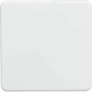 SF8350MW 1G Blanking Plate - Matt White