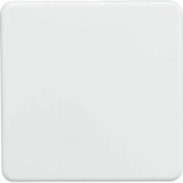 SF8350MW 1G Blanking Plate - Matt White