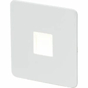 SFPLMW 230V LED Plinth Light - Matt White