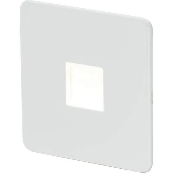 SFPLMW 230V LED Plinth Light - Matt White
