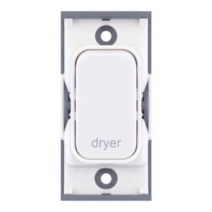 SGRID360-282 20 Amp DP Modular Switch – Marked “Dryer” White