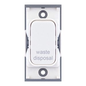SGRID360-283 20 Amp DP Modular Switch – Marked “Waste Disposal” White