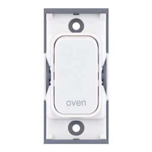 SGRID360-285 20 Amp DP Modular Switch – Marked “Oven” White
