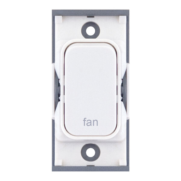 SGRID360-289 GRID360 White 20A 2 Pole FAN Switch Module