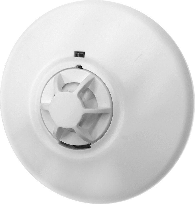 Mains Powered Heat Alarm With Battery Back-UP